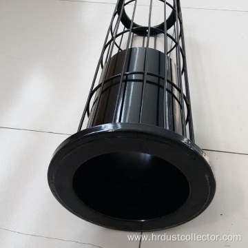 stainless steel dust filter bag cage with venturi